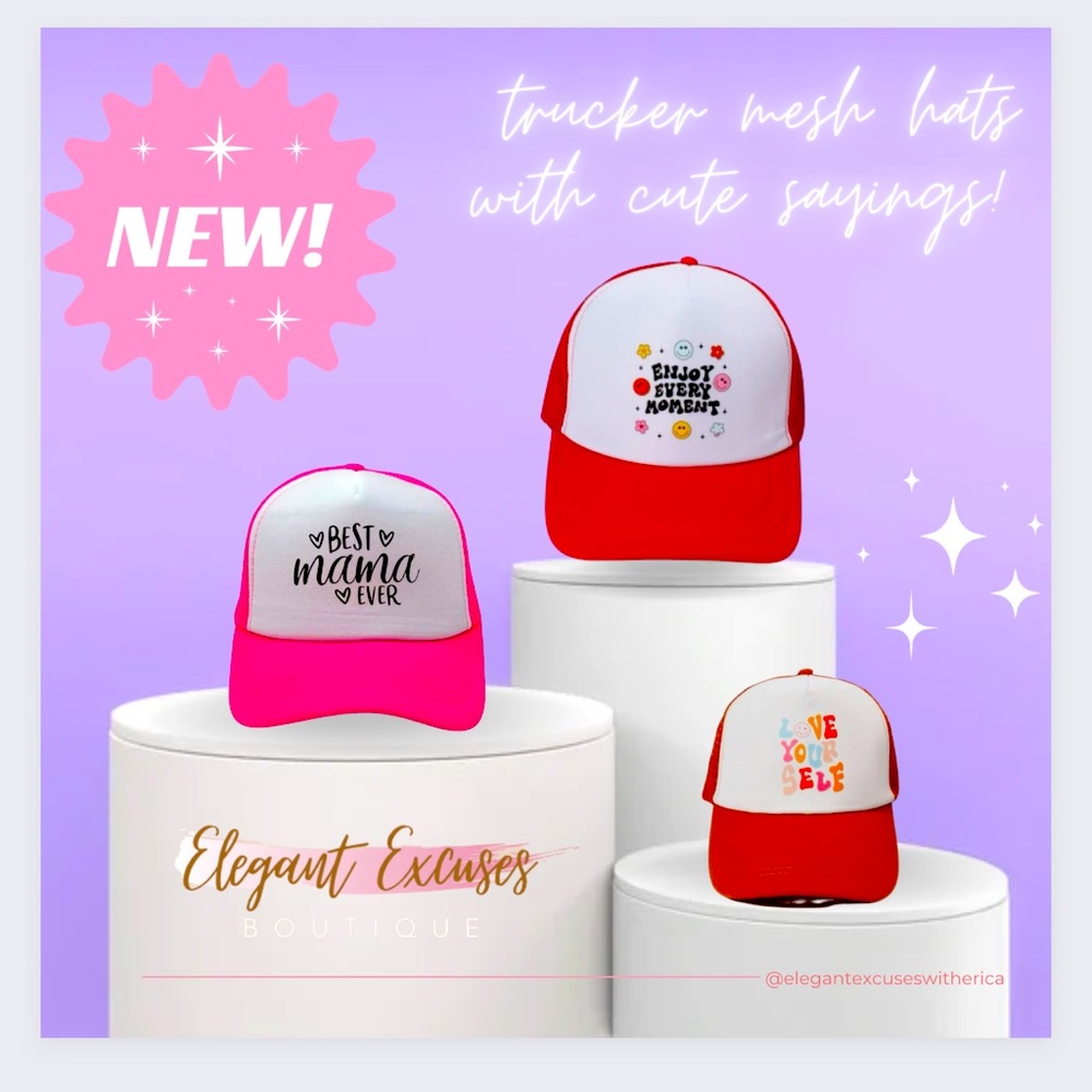 Ladies Trucker hats